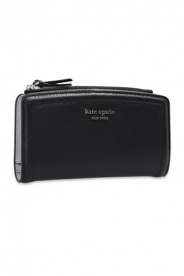 Kate spade black online wristlet